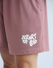 Christian Heart of God Unisex Mesh Short