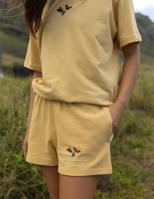 Christian Better Days Butterfly Unisex Short