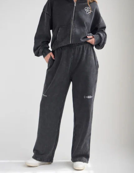 Christian God of Miracles Wide Leg Sweatpant
