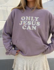 Christian Only Jesus Unisex Hoodie