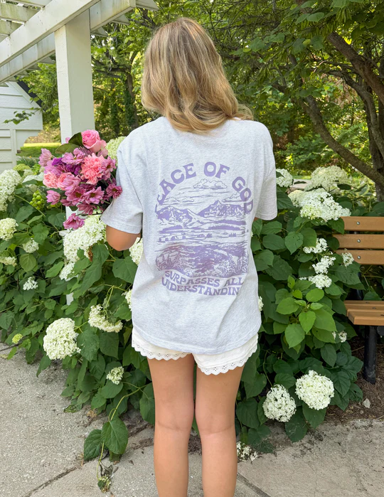 Christian Peace of God Grey Unisex Tee