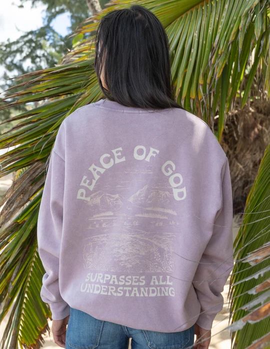 Christian Peace of God Unisex Crewneck