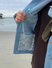 Christian What a Friend in Jesus Denim Jacket