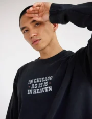 Christian in Chicago as It Is in Heaven LS Heavyweight Tee